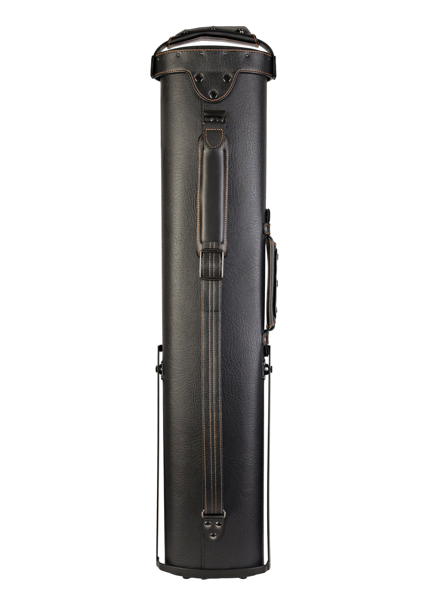 ASKA Hard 4x8 Pool Cue Case, Holds Up to 4 Butts and 8 Shafts 